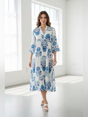 mlle gabrielle white dress Jrs size medium inspired finish Gabrielle Dress - White